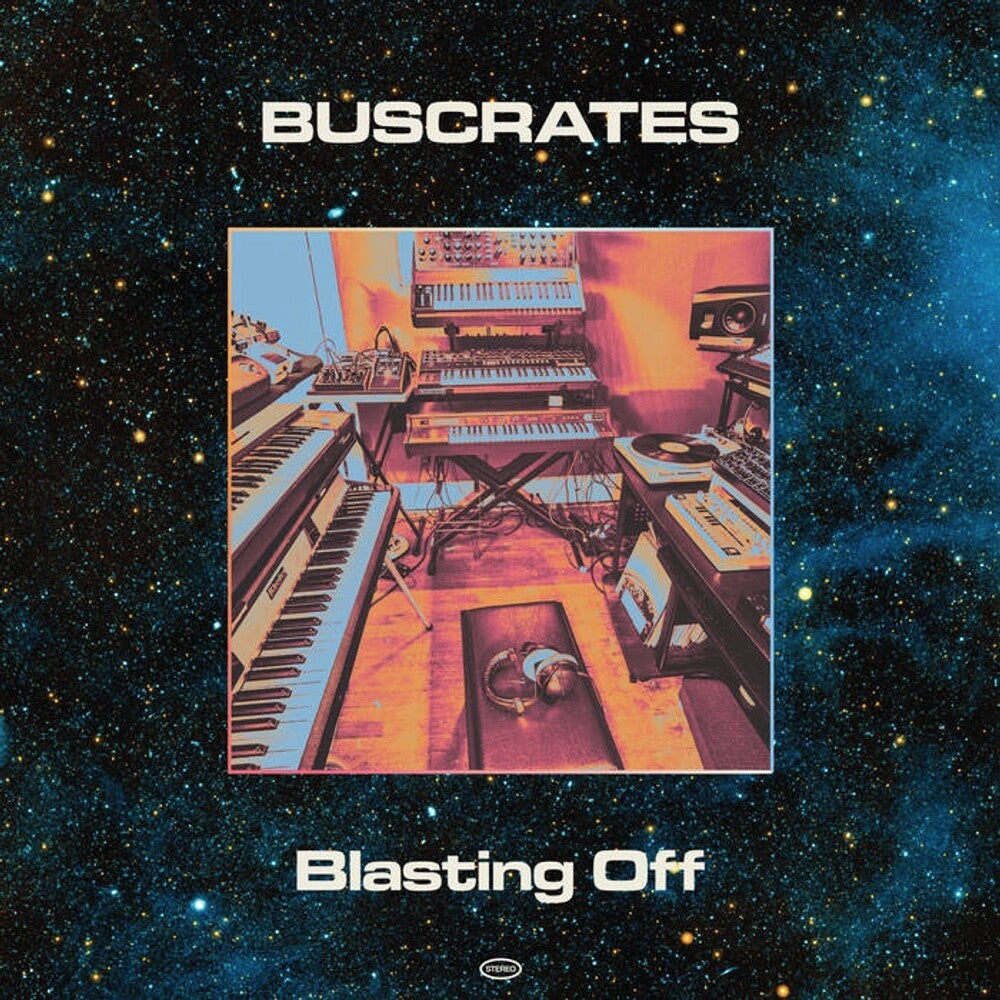 the album cover for Buscrates - Blastin Off