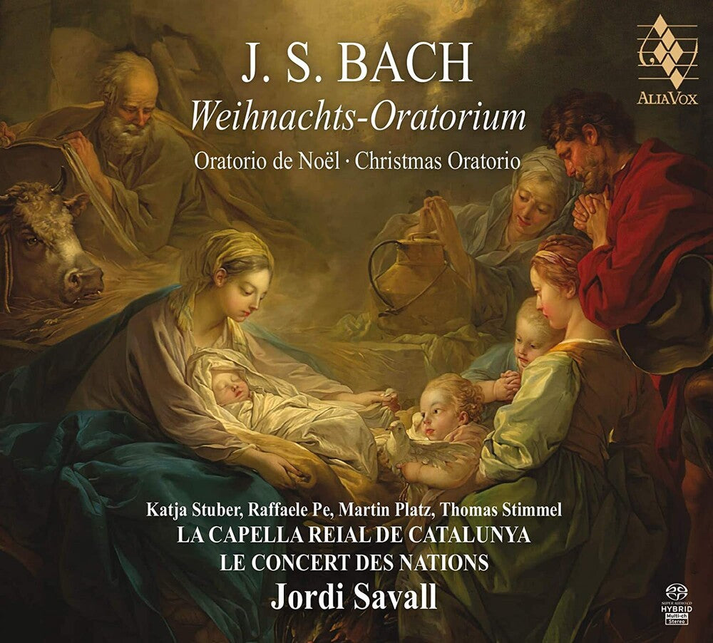 Le Concert Des Nations / Jordi Savall - Bach: Weihnachts-oratorium [CD]