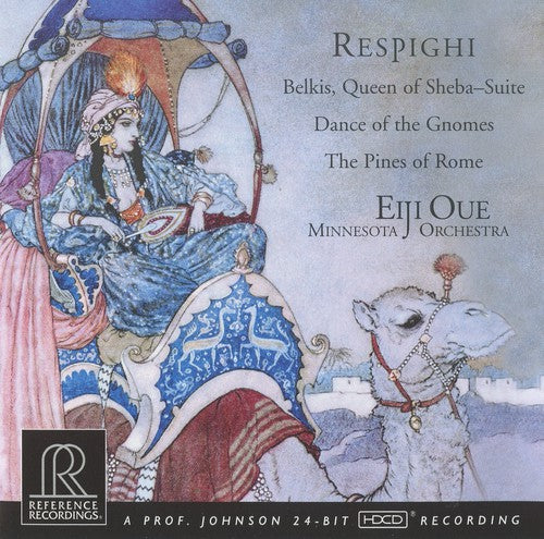 the album cover for Minnesota Orchestra - Belkis Queen of Sheba Suite / Pines of Rome