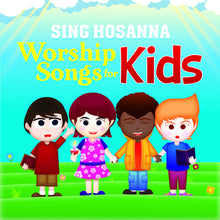the album cover for Sing Hosanna - Worship Songs For Kids