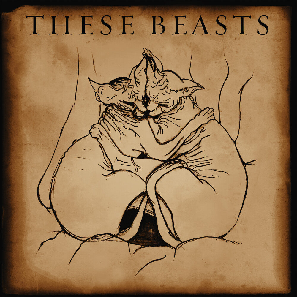 the album cover for se Beasts - These Beasts (Bronze Smoke Vinyl) [Colored Vinyl] (Ep)