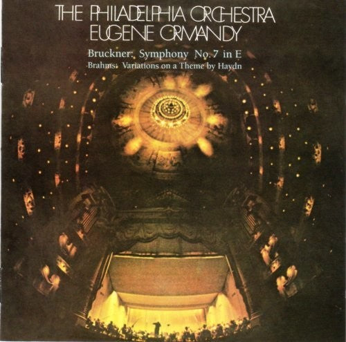 the album cover for Bruckner / Philadelphia Orch / Ormandy - Sym No 7