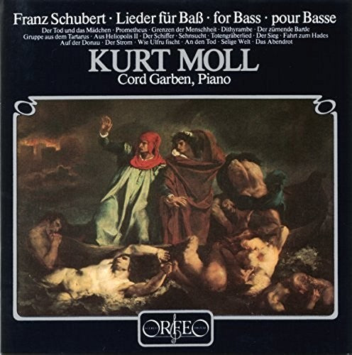 the album cover for Moll / Garben - Lieder Fur Bass