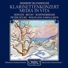 the album cover for Donap / Becht / Schoneberger - Klarinettenkonzert