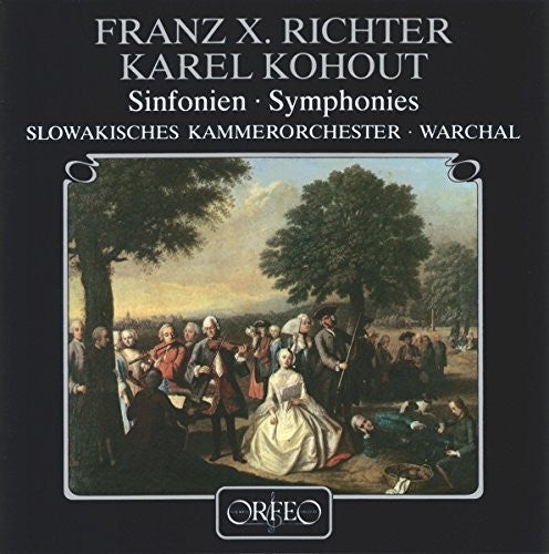 the album cover for Slowakisches Kammerorchester / Warchal - Sinfonien