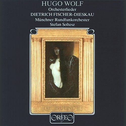 the album cover for Fischer-Dieskau / Soltesz - Orchesterlieder