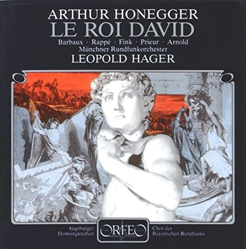 the album cover for Barbaux / Rap/ Fink / Prieur / Arnold - Le Roi David