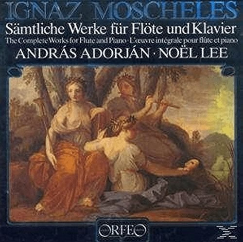 the album cover for Adorjan / Lee - Werke Fur Flote Und Klavier