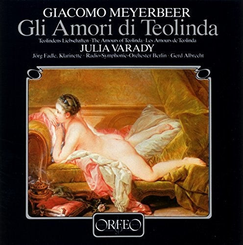 the album cover for Varady / Fadle / Albrecht - Gli Amori Di Teolinda
