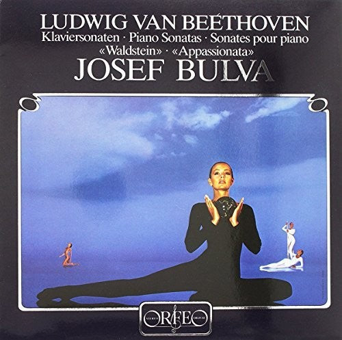 the album cover for Bulva - Piano Sonatas Nos 21 & 23