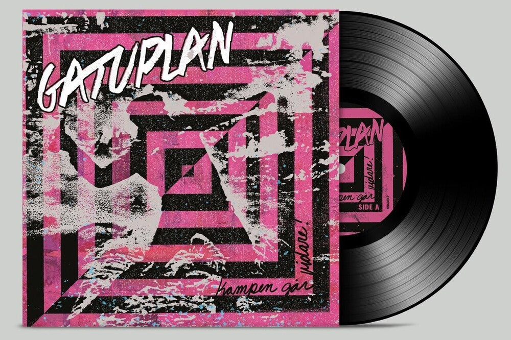 the album cover for Gatuplan - Kampen Gar Vidare! (Incl. Bag)