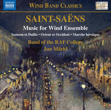 the album cover for Saint-Saens / Markl - Music for Wind Ensemble