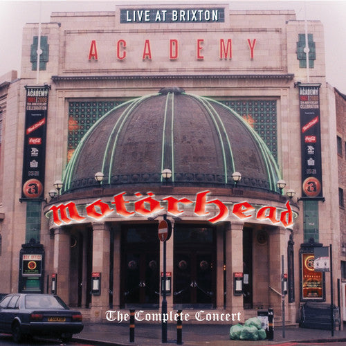 the album cover for Motörhead - Live At Brixton Academy