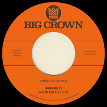 the album cover for Liam Bailey - Champion (Remix) / Ugly Truth (Remix)