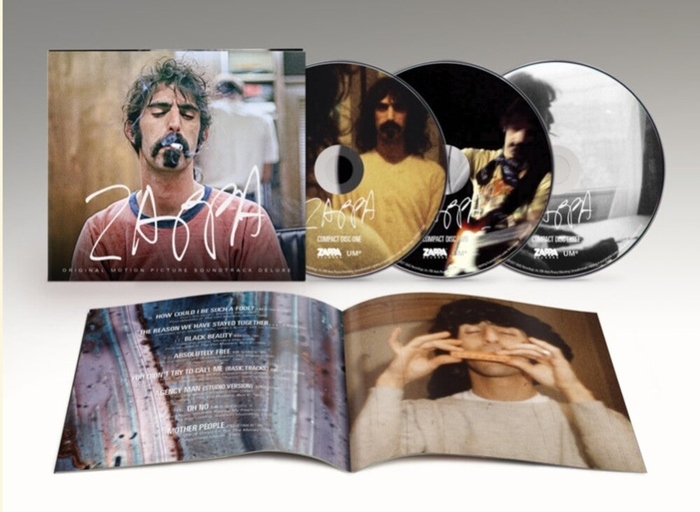 the album cover for Frank Zappa - Zappa Original Motion Picture Soundtrack [3CD]