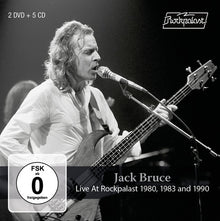 the album cover for Jack Bruce - Live At Rockpalast 1980, 1983 And 1990