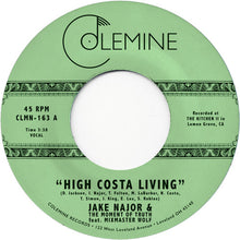 the album cover for Jake Najor Feat Mixmaster Wolf - High Costa Living / Grab A Soda