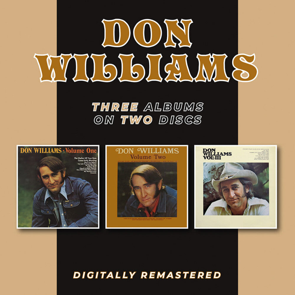 Don Williams - Volume One, Two & Three [CD]