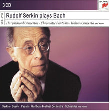 J Bach S / Serkin - Rudolf Serkin Plays Bach [CD]
