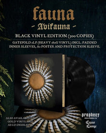 the album cover for Fauna - Avifauna (Blk) (Gate) [Limited Edition] [180 Gram] (Post)