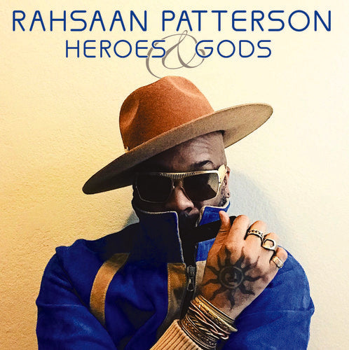 the album cover for Rahsaan Patterson - Heroes & Gods