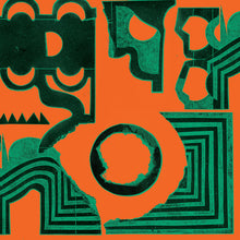 the album cover for Sacred Paws - Run Around The Sun [Limited Edition Green LP]