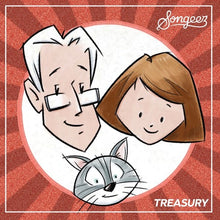 the album cover for Songeez - Treasury