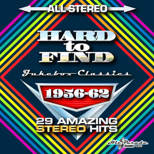 the album cover for Jukebox Classics 1956-62 29 Stereo Hits / Various - Hard To Find Jukebox Classics 1956-62: 29 Stereo Hits