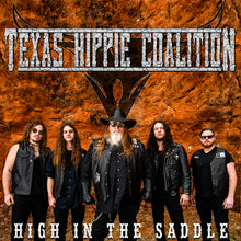 the album cover for Texas Hippie Coalition - High In The Saddle [LP]