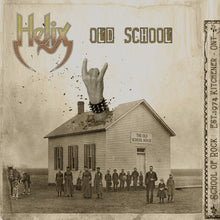 the album cover for Helix - Old School