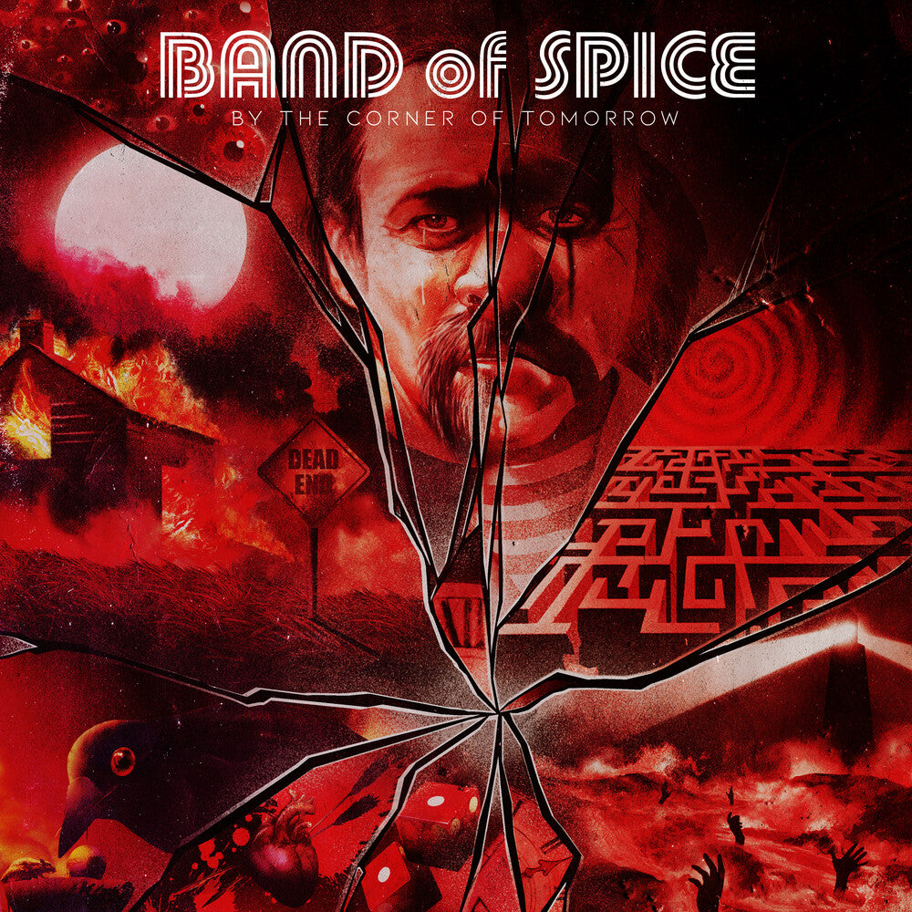the album cover for Band Of Spice - By The Corner Of Tomorrow
