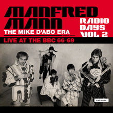 the album cover for Manfred Mann - Radio Days Vol. 2: Live At The Bbc 1966-69