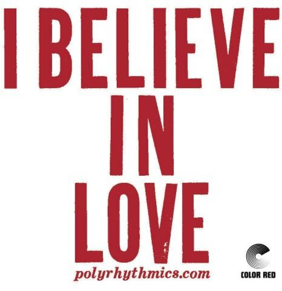 the album cover for Polyrhythmics / Lucky Brown - I Believe In Love [Limited Edition]