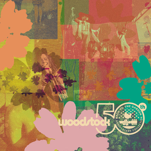 the album cover for Various Artists - Woodstock - Back To The Garden - 50th Anniversary Collection [3CD]