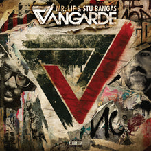 the album cover for Vangarde (Mr. Lif & Stu Bangas) - Vangarde