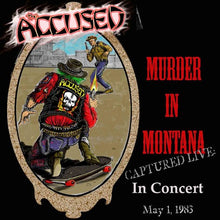 the album cover for Accused - Murder In Montana [Colored Vinyl]