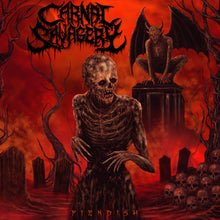 the album cover for Carnal Savagery - Fiendish