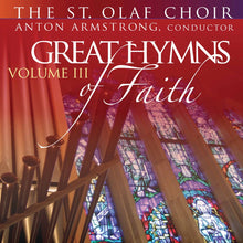 the album cover for St Olaf Band / Armstrong - Great Hymns of Faith III