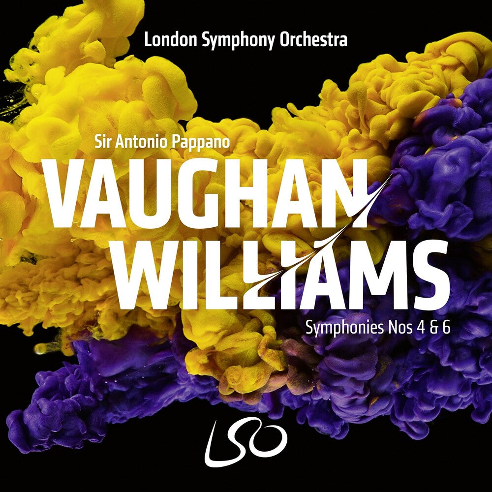 the album cover for Lso / Antonio Pappano - Vaughan Williams: Syms Nos. 4 & 6