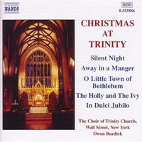 the album cover for Stephan Adams - Christmas at Trinity