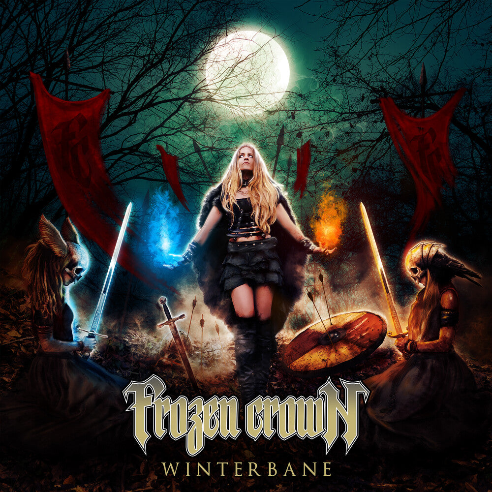 the album cover for Frozen Crown - Winterbane
