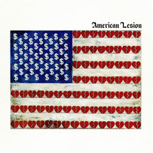the album cover for Greg Graffin - American Lesion (Blue Vinyl) (Blue) [Colored Vinyl]