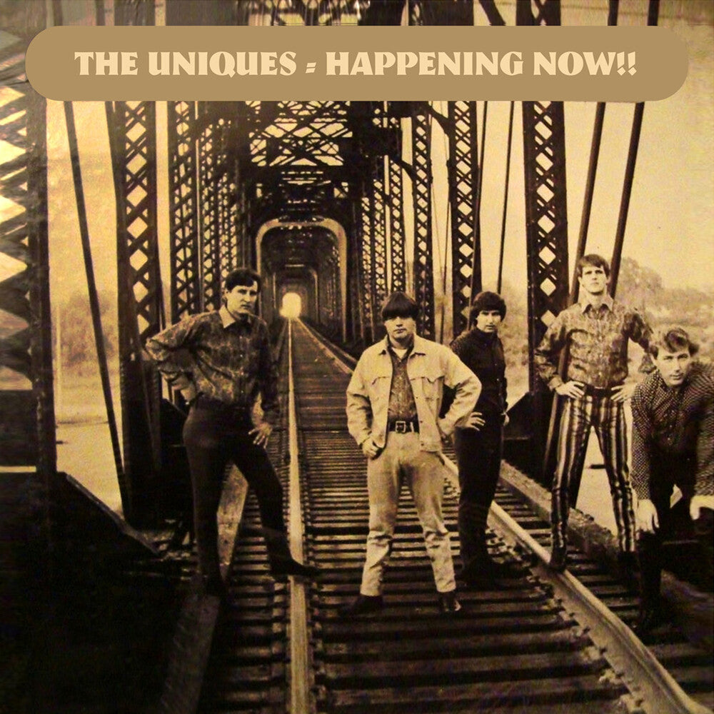 the album cover for Uniques - Happening Now!! (Mod)
