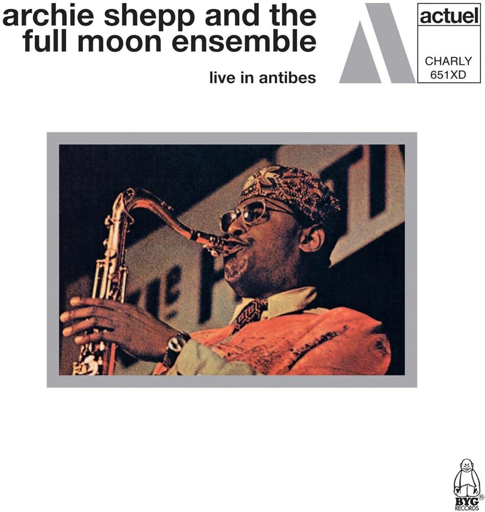 Archie Shepp  & Full Moon Ensemble - Live In Antibes [CD]