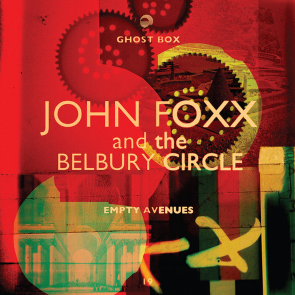 the album cover for John Foxx  & Belbury Circle - Empty Avenues (10in) (Can)