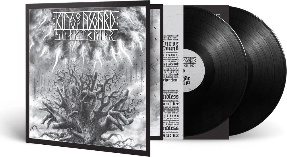 the album cover for King Of Asgard - Svartrvidr (Gate) [180 Gram]