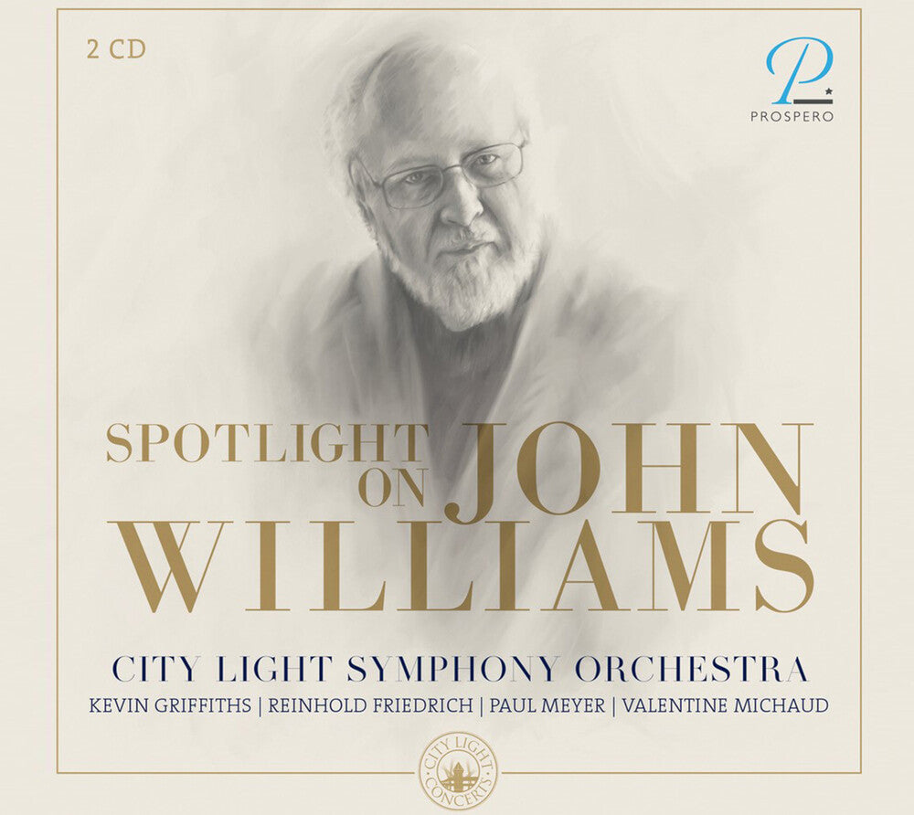 the album cover for Williams / City Light Orchestra / Griffiths - Spotlight On John Williams (2pk)