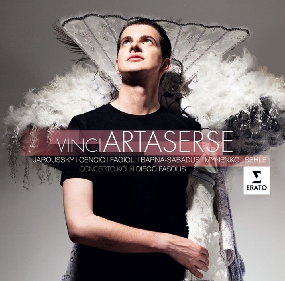 the album cover for Diego Fasolis  / Jaroussky,Philippe - Vinci: Artaserse