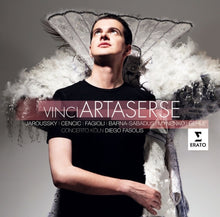 the album cover for Diego Fasolis  / Jaroussky,Philippe - Vinci: Artaserse