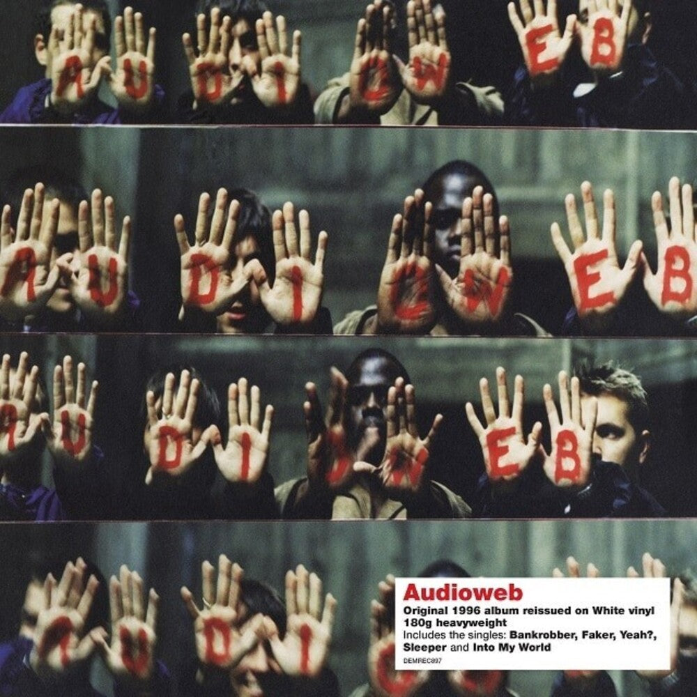 the album cover for Audioweb - Audioweb [Colored Vinyl] [180 Gram] (Wht) (Uk)
